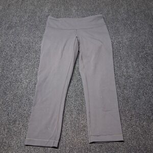* Lululemon Capri Leggings Womens Size 4 Gray 19" Inseam Athleisure